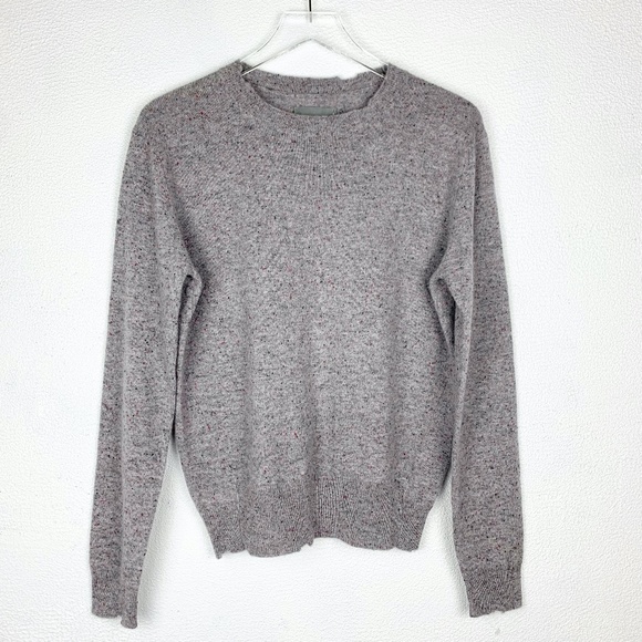 Zadig & Voltaire | Life Cashmere Sweater Marbled Grey Colorfleck - Picture 2 of 8